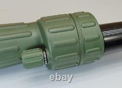 Vintage Bushnell Japan Trophy 50mm Green Rubber Armored Prismatic Spotting Scope