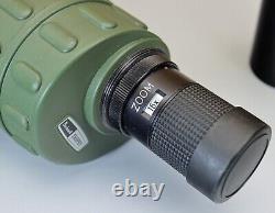 Vintage Bushnell Japan Trophy 50mm Green Rubber Armored Prismatic Spotting Scope