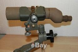 Vintage Bushnell Military Spotting Scope Triple Tested 20x with Freeland Stand