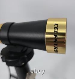 Vintage Celestron 15x30mm Mini Spotting Scope with Tripod & Display Case Taiwan