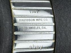 Vintage Davidson MFG. Co. Mark 245 40x Spotting Scope Military Coated #1581 USA