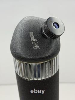 Vintage Davidson MFG. Co. Mark 245 40x Spotting Scope Military Coated #1581 USA