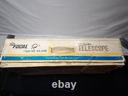 Vintage Focal Spotting Scope Telescope 20x60x60mm Zoom Jaoan S. S. Kresge Green