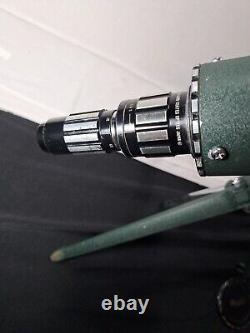 Vintage Focal Spotting Scope Telescope 20x60x60mm Zoom Jaoan S. S. Kresge Green