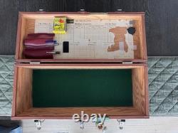 Vintage Freeland Range Box, Freeland Bipod, Bushnell Spacemaster 25-40x Scope