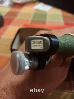 Vintage Herter's Hudson's Bay Spotting Scope 30x 60MM Japan All Original