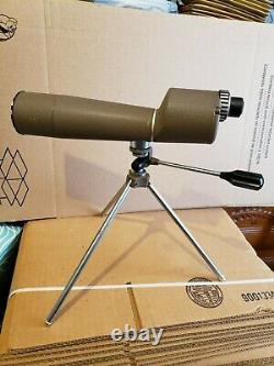 Vintage Herter's Hunting Spotting Scope And Tripod 20X40 With Case Made In Japan