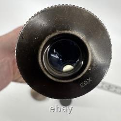 Vintage J Unertl 20x54 Spotting Scope No. U-003 Grey