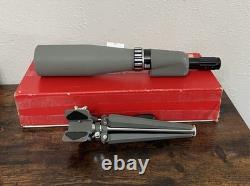 Vintage Jana Coated Japanese 15-50 x 60 Spotting Scope Tripod And Box