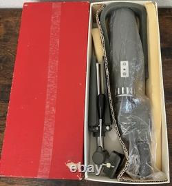 Vintage Jana Coated Japanese 15-50 x 60 Spotting Scope Tripod And Box