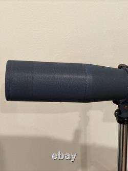 Vintage Japanese 15, 30, 40 x 60 MonoScope + Tripod & Leather Case Made In Japan