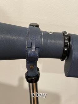 Vintage Japanese 15, 30, 40 x 60 MonoScope + Tripod & Leather Case Made In Japan