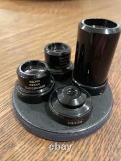 Vintage Japanese 15, 30, 40 x 60 MonoScope + Tripod & Leather Case Made In Japan