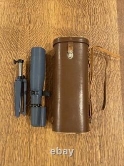 Vintage Japanese 15, 30, 40 x 60 MonoScope + Tripod & Leather Case Made In Japan