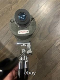 Vintage Kowa 20x Angled Spotting Scope + Original 102F Tripod Made in Japan