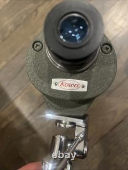 Vintage Kowa 20x Angled Spotting Scope + Original 102F Tripod Made in Japan