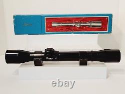 Vintage Kowa 4X Command Post Reticle Rifle Scope Made in Japan