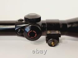 Vintage Kowa 4X Command Post Reticle Rifle Scope Made in Japan