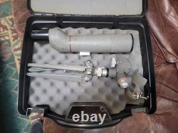 Vintage Kowa Spotting Scope 20X 50mm with Tripod, Carry Case, and Lens Caps