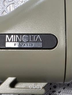 Vintage Minolta FV63 Spoting Scope WithCase 20-50x Zoom