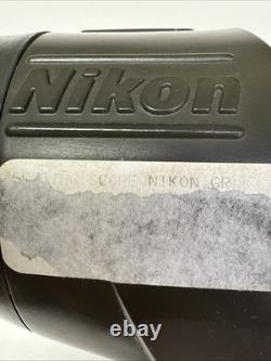 Vintage Nikon 15-45x Field Spotting Scope Korea Green 4h