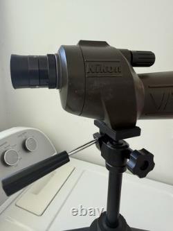 Vintage Nikon 15-45x Spotting Scope With Tripod