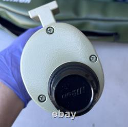 Vintage Nikon Spotting Scope D=60 with 20x & 40x Eyepiece & Leather Case + Box