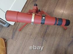 Vintage REDFIELD 717319 Spotting Scope 15 X -60 X 60 with Tripod Hunting Free Ship