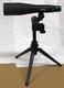 Vintage Redfield 25 x 60 Spotting Scope with Tripod, Soft and Hard Cases