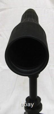 Vintage Redfield 25 x 60 Spotting Scope with Tripod, Soft and Hard Cases