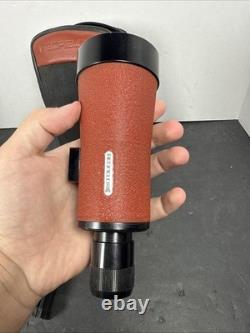 Vintage Redfield 30X Compact Spotting Scope Red & Black withCase Tripod Look Vintage Redfield 30X Compact Spotting Scope Red & Black withCase Tripod Look