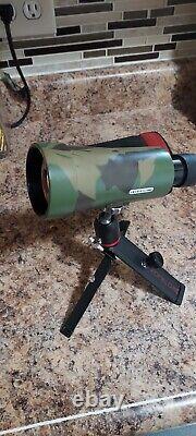 Vintage Redfield Aurora 15-30x60 Spotting Scope Withcase And Mini Tripod