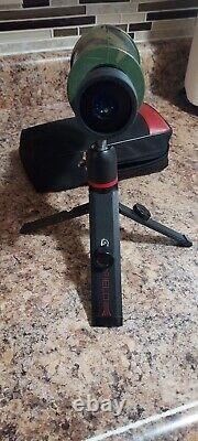 Vintage Redfield Aurora 15-30x60 Spotting Scope Withcase And Mini Tripod