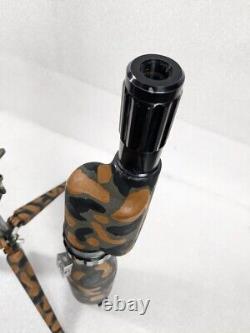 Vintage Spotting Snipers Scope Japan Painted Camo Tripod With Case 15-50x60