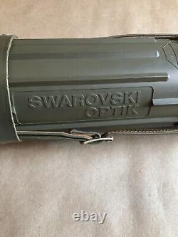 Vintage Swarovski Optik Spotting Scope Habicht 25-40x75 NZ See Description