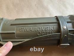 Vintage Swarovski Optik Spotting Scope Habicht 25-40x75 NZ See Description