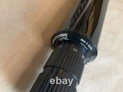 Vintage Swarovski Optik Spotting Scope Habicht 25-40x75 NZ See Description