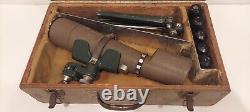 Vintage Swift Model 821 Spotting Scope With box + 5 Lenses 15-60x Tripod PAN AM