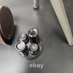 Vintage Swift Model 821 Spotting Scope with Carry Case and 5 Eyepieces more