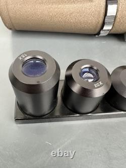 Vintage Swift Model 821 Spotting Scope with Original Box with 5 Eyepieces