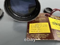 Vintage Swift Model 821 Spotting Scope with Original Box with 5 Eyepieces