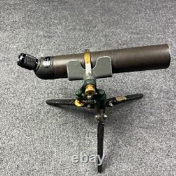 Vintage Swift Spotting Scope Model No 843 22x 60mm with Telescope Tripod Hunting