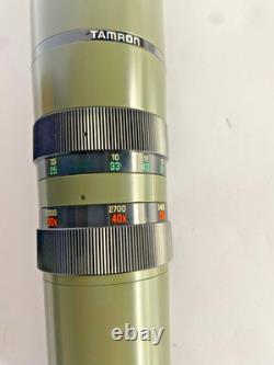 Vintage Tamron Telemaster Zoom Spotting Scope Telescope 15x-60x with Case. Rare