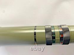Vintage Tamron Telemaster Zoom Spotting Scope Telescope 15x-60x with Case. Rare
