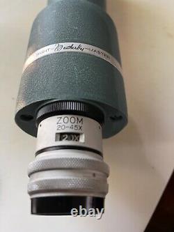 Vintage Weatherby site master spotting scope 20X45X60 mm
