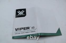 Viper HD spotting scope 85mm 20x-40x and Vortex summit carbon II tripod