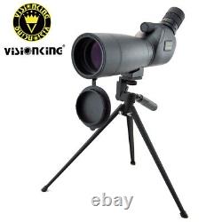 Visionking 20-60x80 Waterproof Bak4 Spotting Scope With Tripod Carrying Case