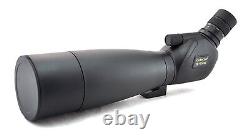 Visionking 20-60x80 Waterproof Bak4 Spotting Scope With Tripod Carrying Case