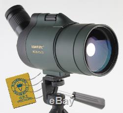 Visionking 25-75x70 Waterproof Spotting scope Monocular Telescope & Camera Mount