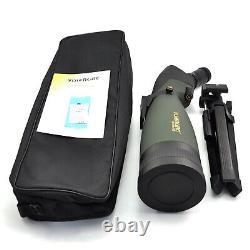 Visionking 30-90x100 Waterproof Spotting Scope with Tripod/Case & Phone Adapter